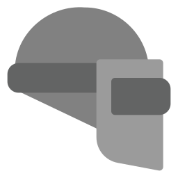 Welding mask icon