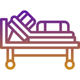 Hospital bed icon