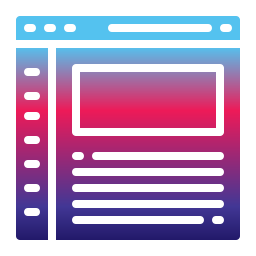 Website design icon