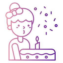 誕生日の女の子 icon