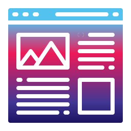 Website content icon