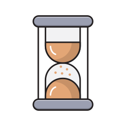 zegarek piaskowy ikona