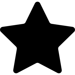 estrella de marcador icono