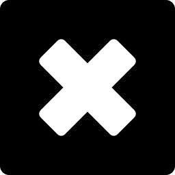 Delete cross icon