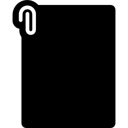 Attached document icon