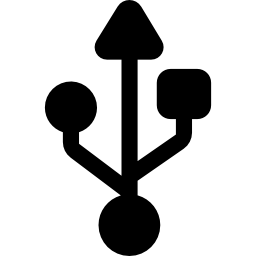 símbolo usb Ícone