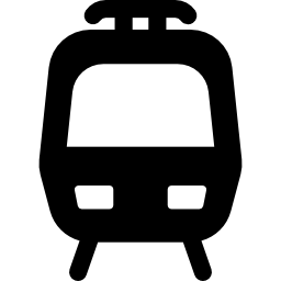 Tram car icon