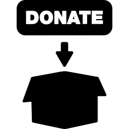 Charity donation icon