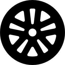rueda del vehículo icono