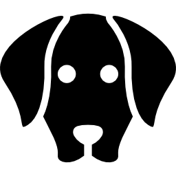 Dog face icon