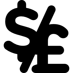 Dollar and Pound icon