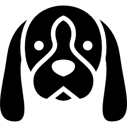 Собака с висячими ушами иконка