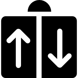 indicatore ascensore icona