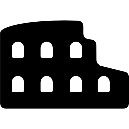 colosseo romano icona
