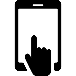 ekran dotykowy ikona