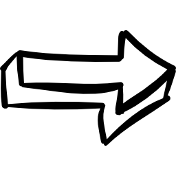 右矢印の輪郭 icon