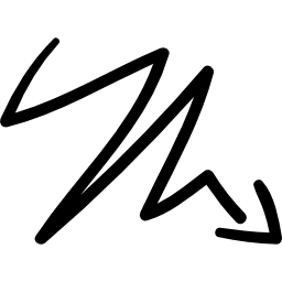 落書き付きの矢印 icon