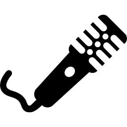 Singer microphone icon