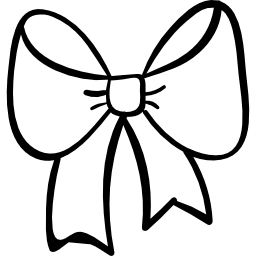 Wedding bow icon