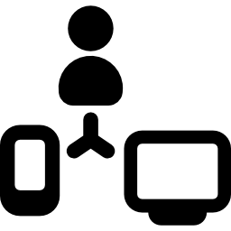 connessioni del dispositivo icona