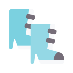 Snow boots icon