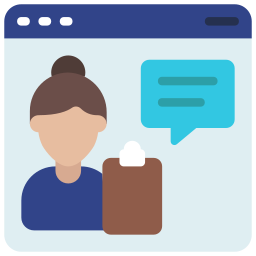 Virtual assistant icon