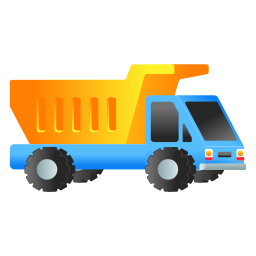 Dump truck icon