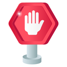 Stop sign icon