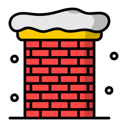 chimenea icono