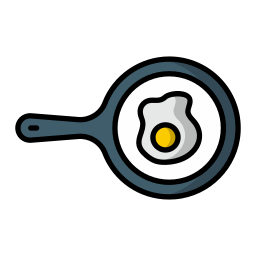 Fried egg icon