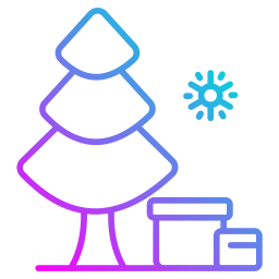 Christmas tree icon