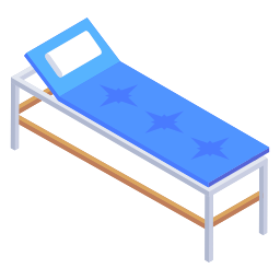 Hospital bed icon