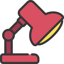 Desk lamp icon