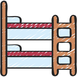 Bunk bed icon