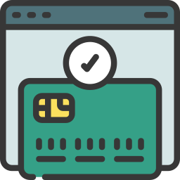 Online payment icon