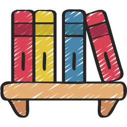 Book shelf icon