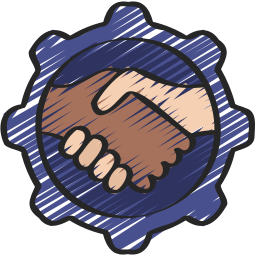 Business relationship icon