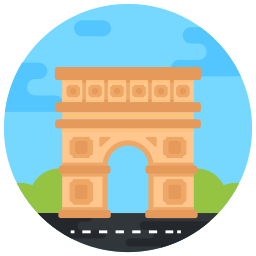 Arc de triomphe icon