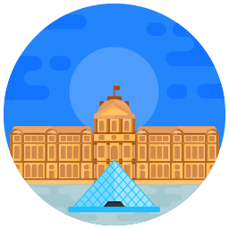 louvre museum icon