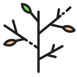 rama de árbol icono