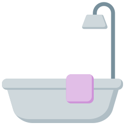 tina de baño icono