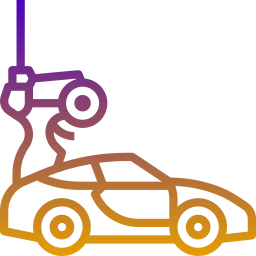 Toy car icon