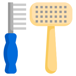 Pet brush icon
