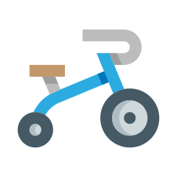 bicicleta de bebé icono