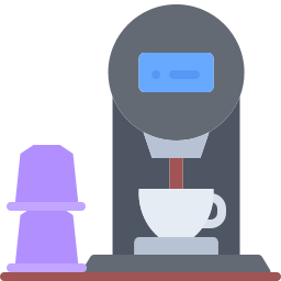 Coffee machine icon