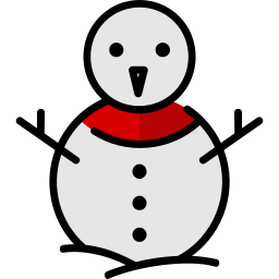 boneco de neve Ícone