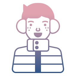 Winter clothes icon