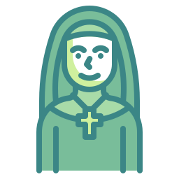 Nun icon