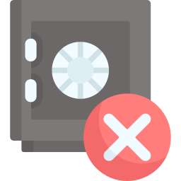 Safe box icon