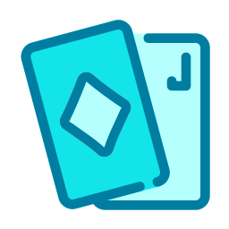 Poker cards icon